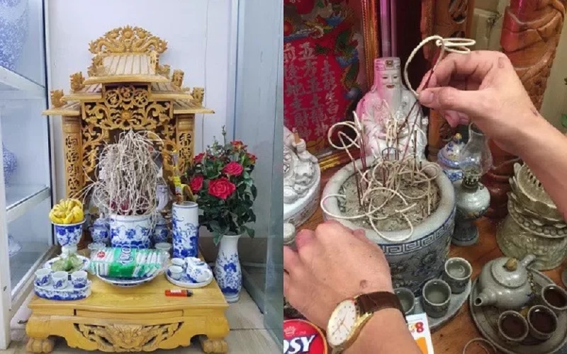 Lưu ý khi vệ sinh bàn thờ