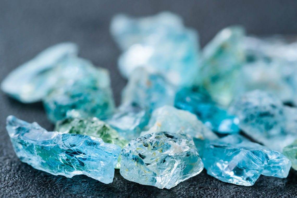 Những công dụng của đá Aquamarine