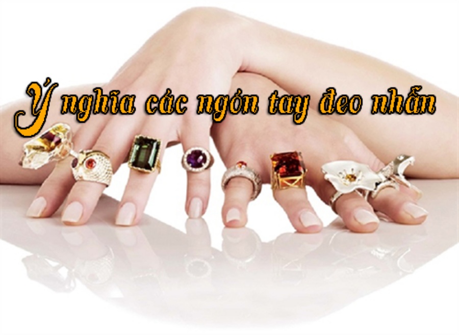 Đeo nhẫn phong thủy theo ngũ hành của các ngón tay