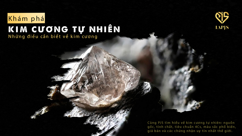 Kim cương tự nhiên: Những điều cần biết về kim cương